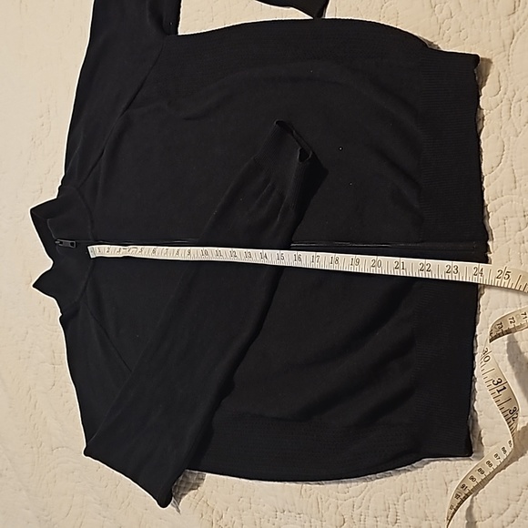 MENS M zip up silk cardigan - Picture 5 of 8